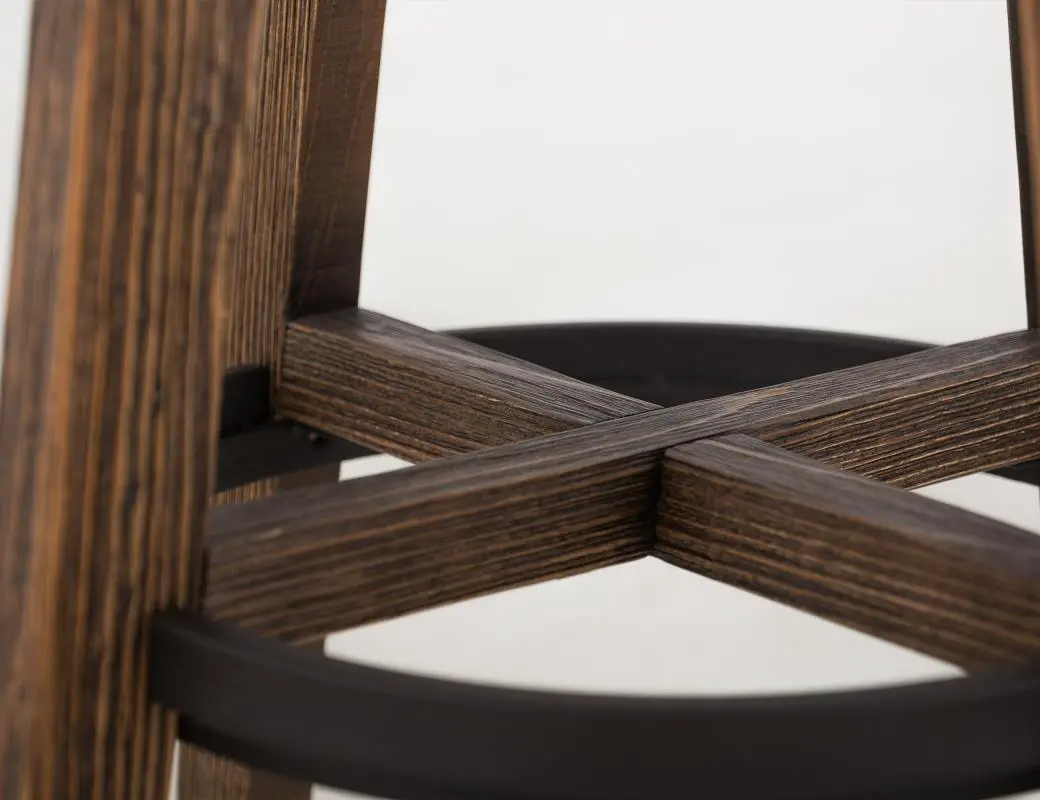 Dutton Distressed Brown 30 Bar Stool-13