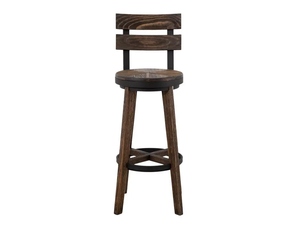 Dutton Distressed Brown 30 Bar Stool-4