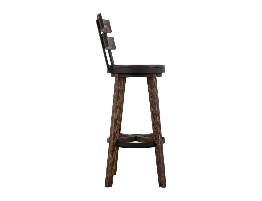 Dutton Distressed Brown 30 Bar Stool-5