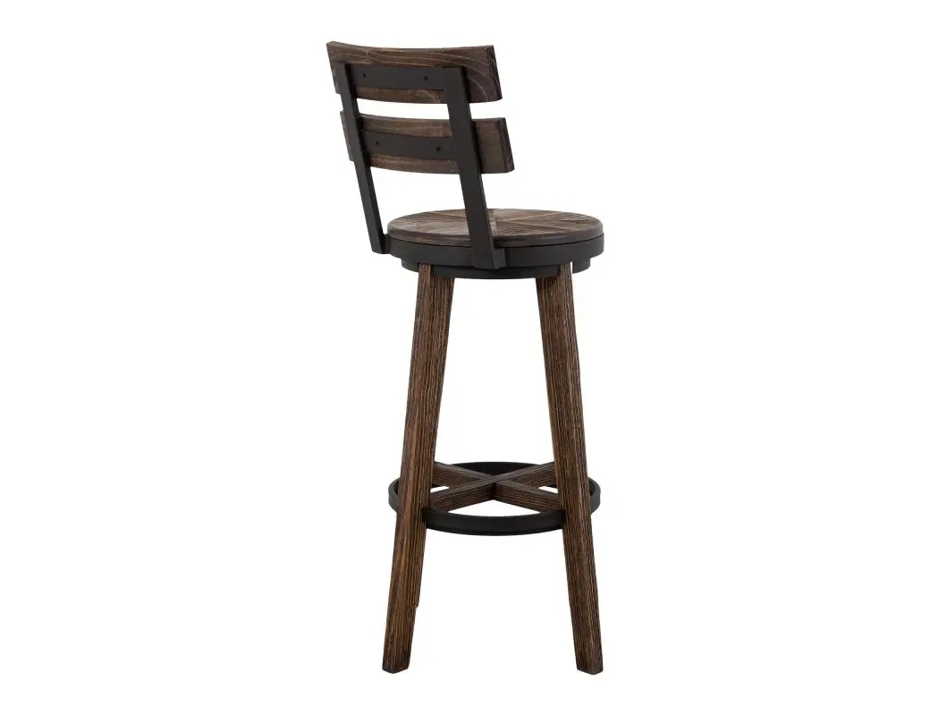Dutton Distressed Brown 30 Bar Stool-6