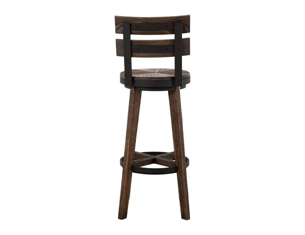 Dutton Distressed Brown 30 Bar Stool-7