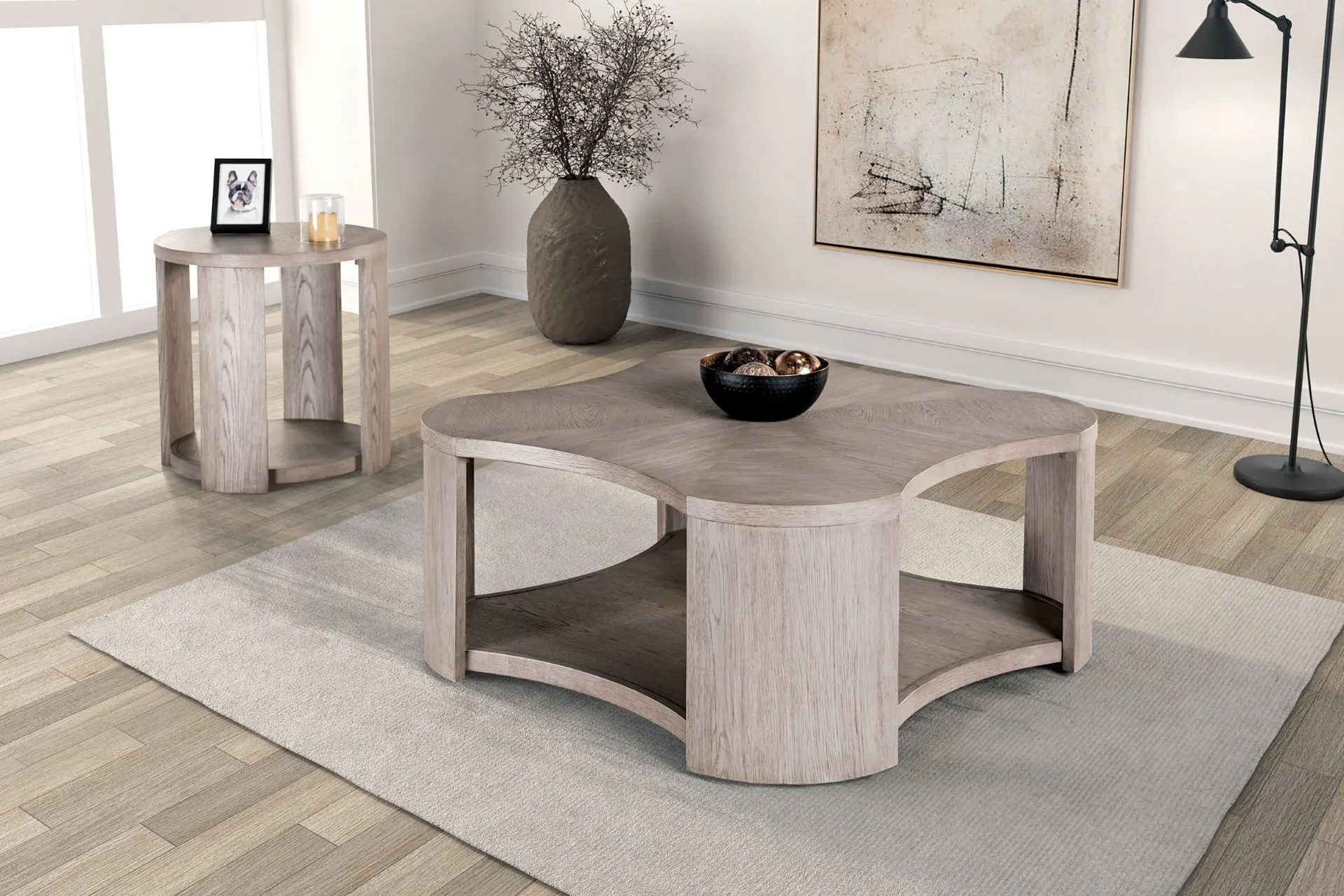 Conis Oak Coffee Table-2