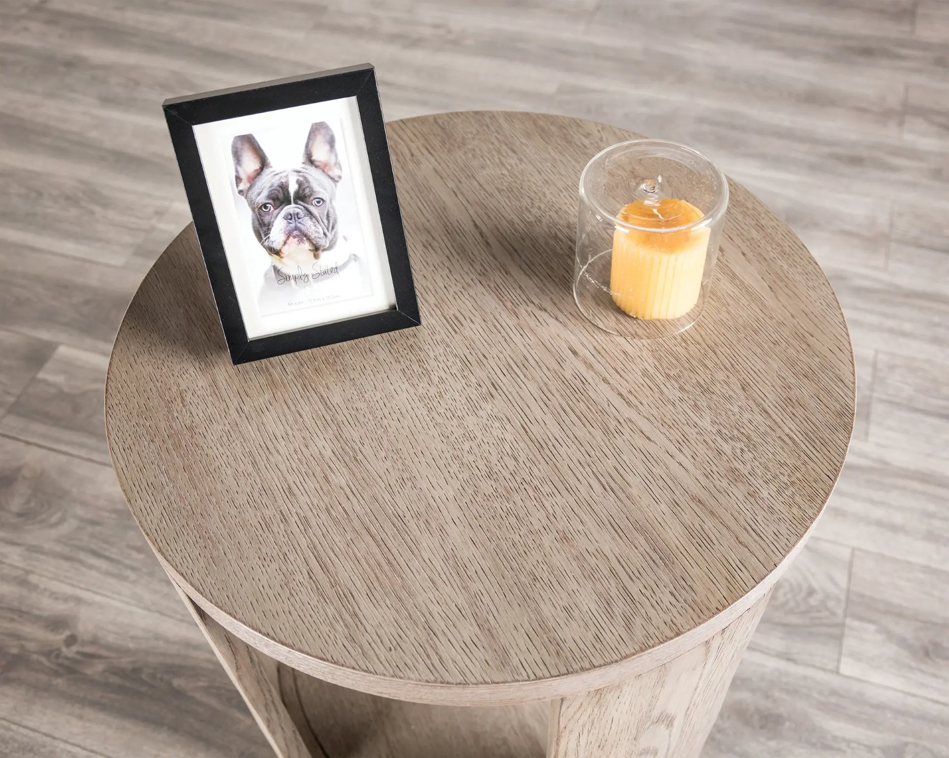 Conis Oak End Table-2