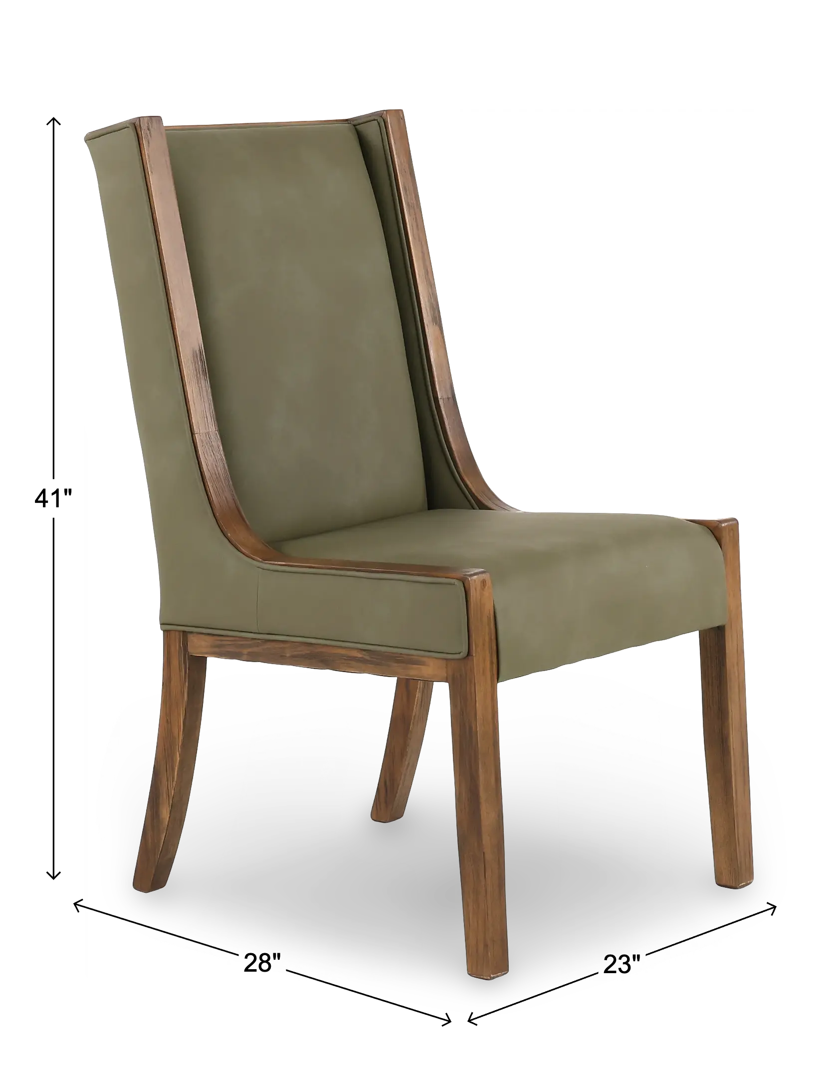 Balam Mango Green Upholstered Chair-3