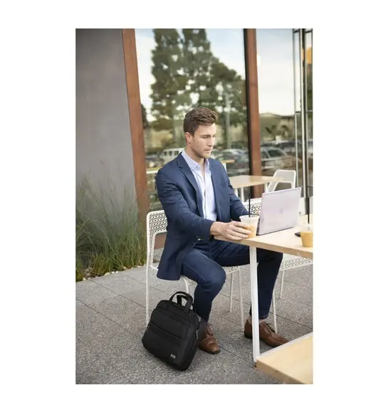 Fortis Black 15.6 Briefcase-6