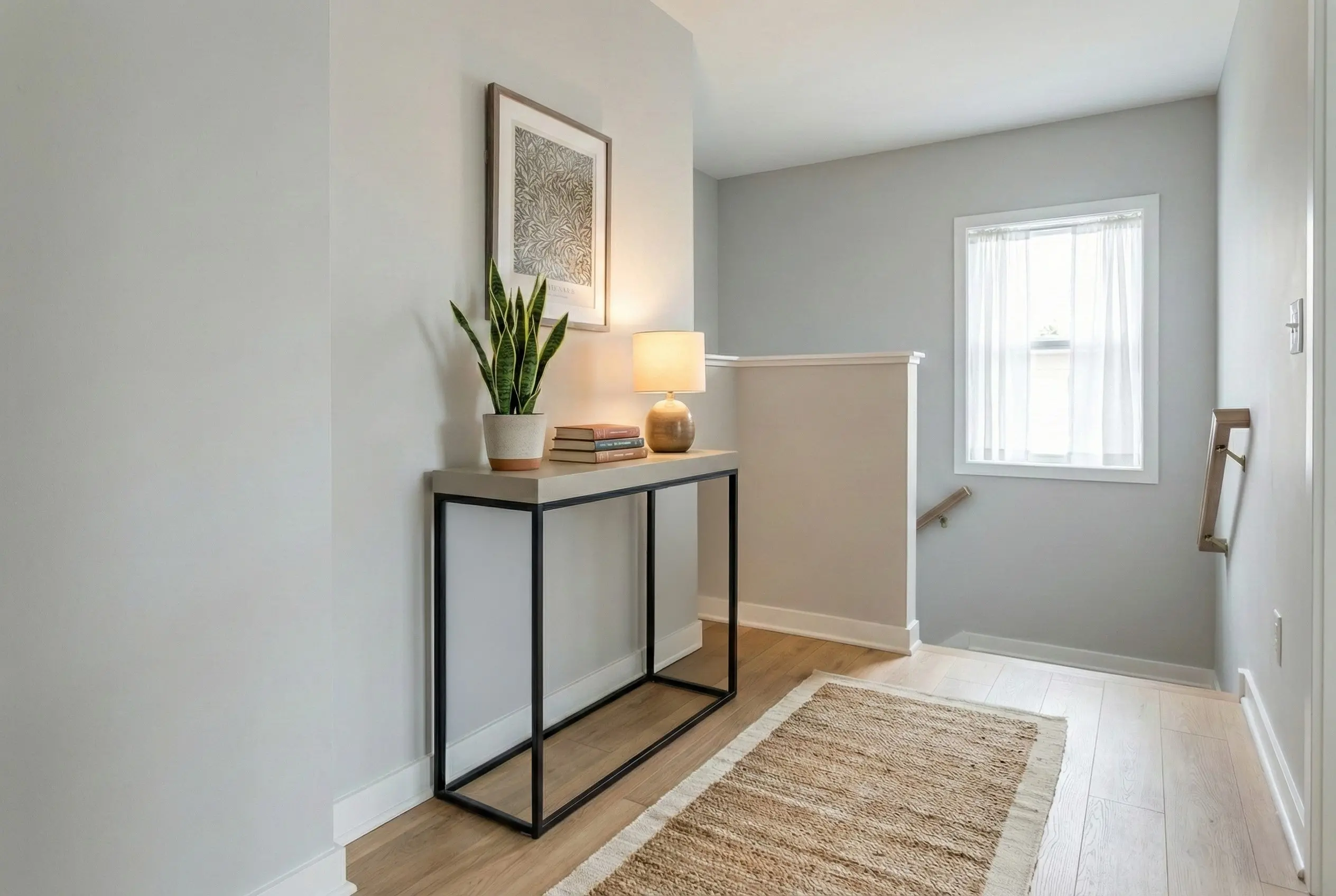Small Jax Mahogany Console Table-2