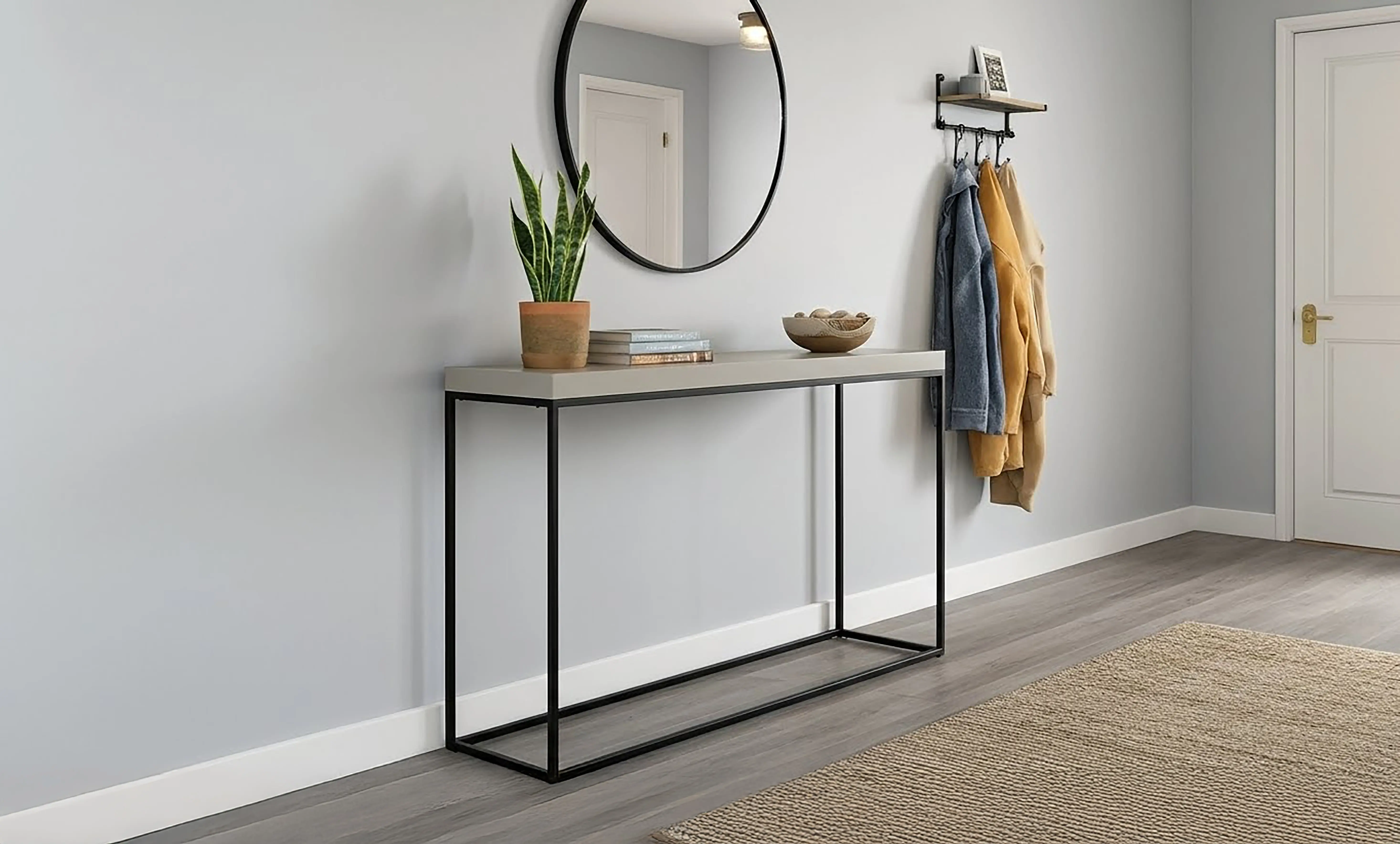 Large Jax Mahogany Console Table-2