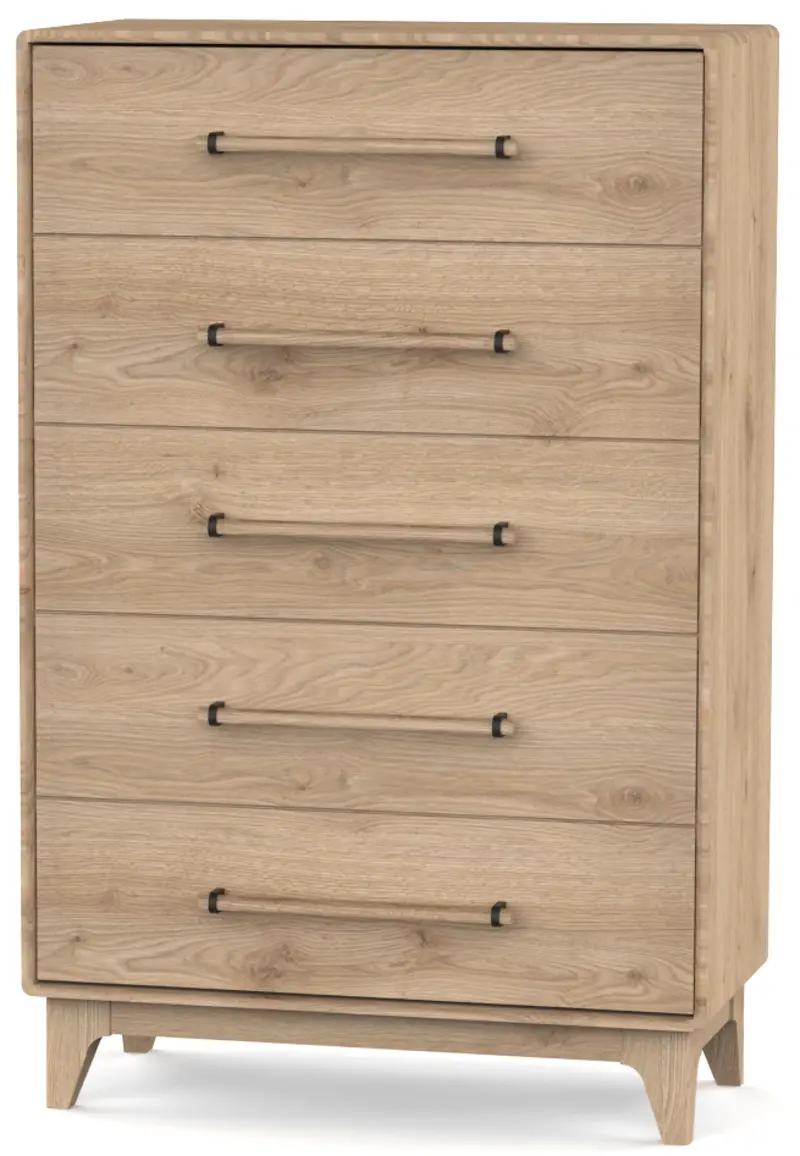 Dovetail Natural 5-Drawer Chest