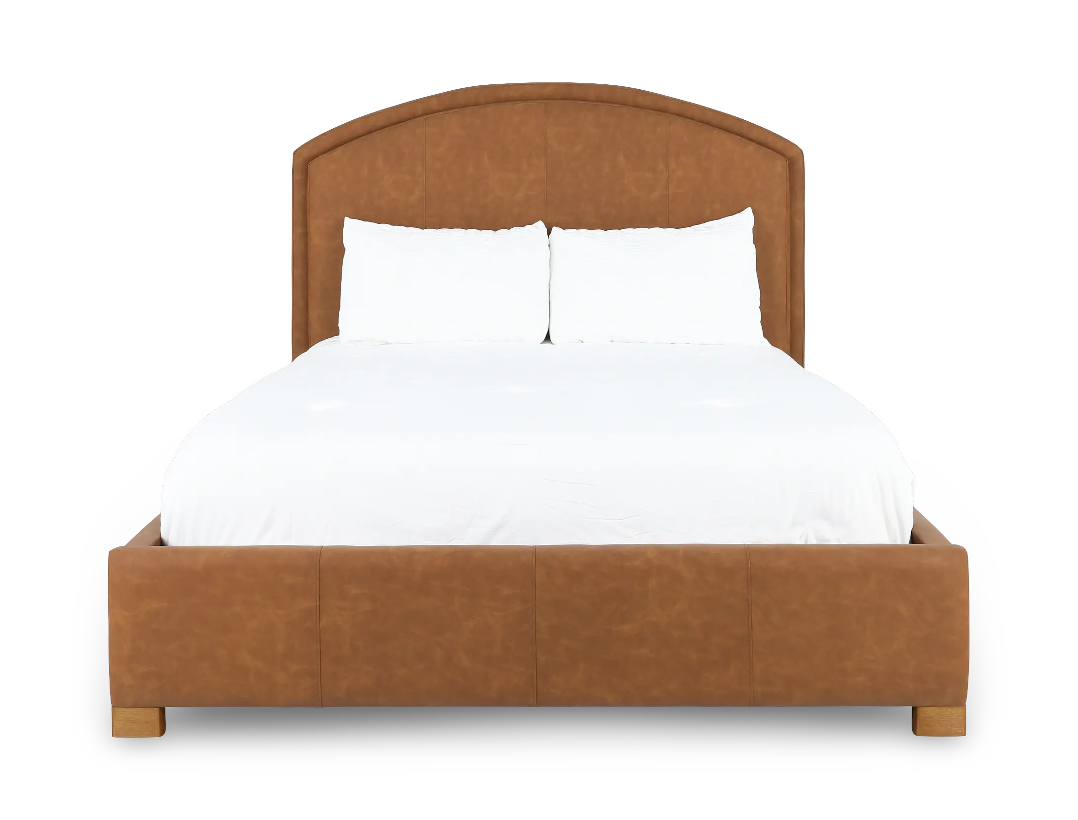 Jackson Caramel Brown Upholstered Queen Bed-4
