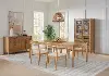 Lachlan Sienna Brown 5-Piece Extendable Dining Set