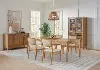 Lachlan Sienna Brown 5-Piece Extendable Dining Set