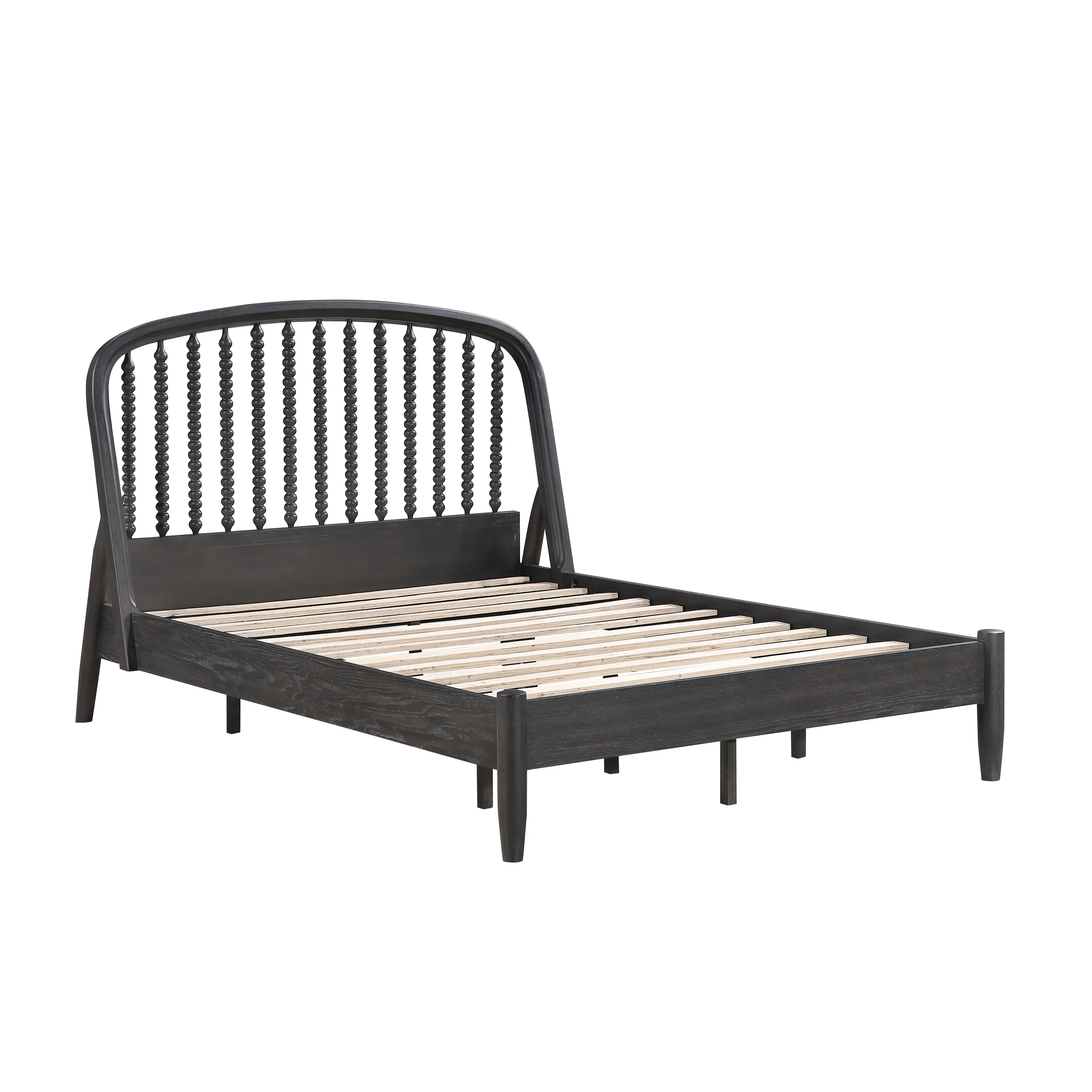 Olson Ebony Arched Full Bed-3