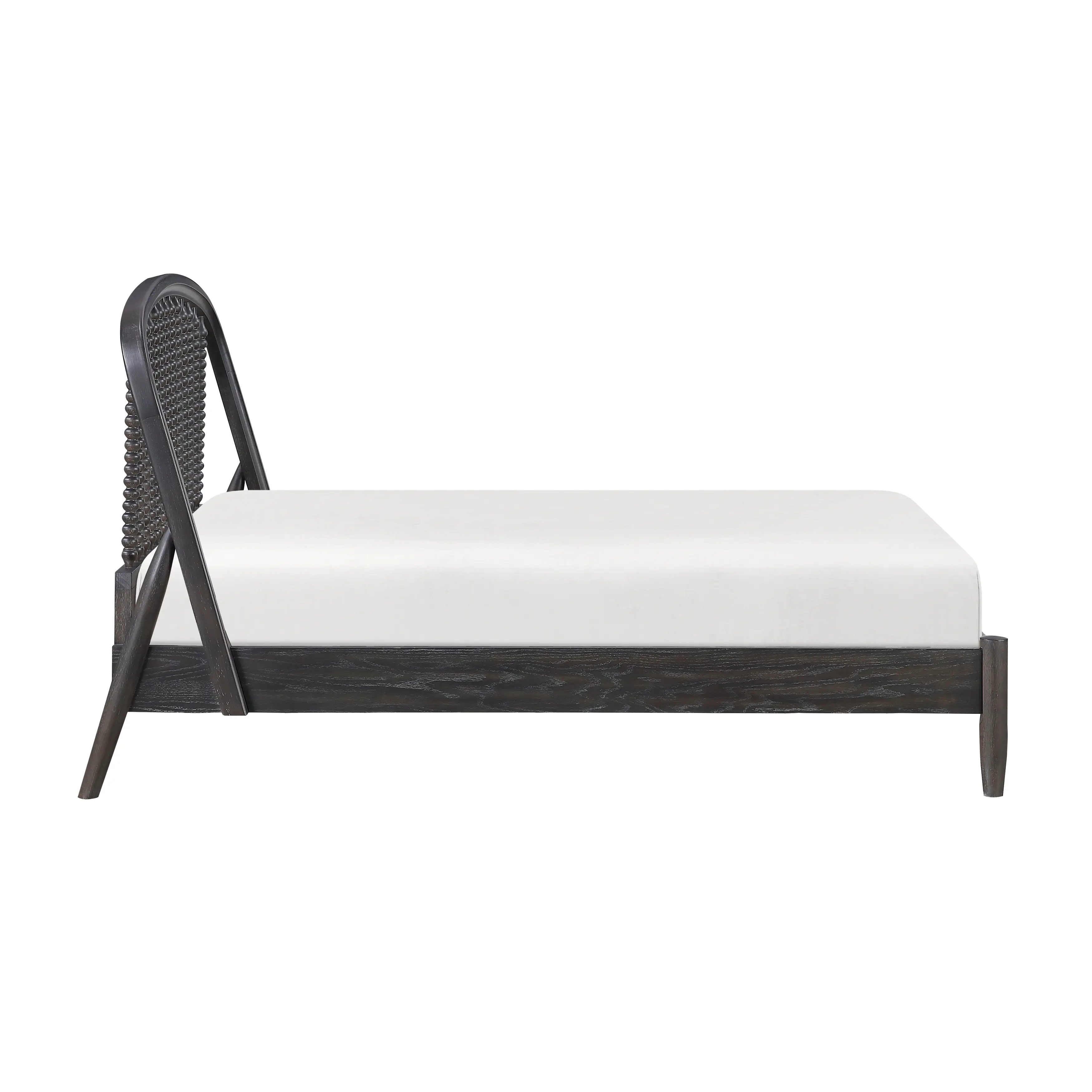 Olson Ebony Arched Full Bed-6