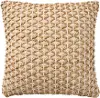 GC962-IV/PILW Ivory and Tan Toss Pillow
