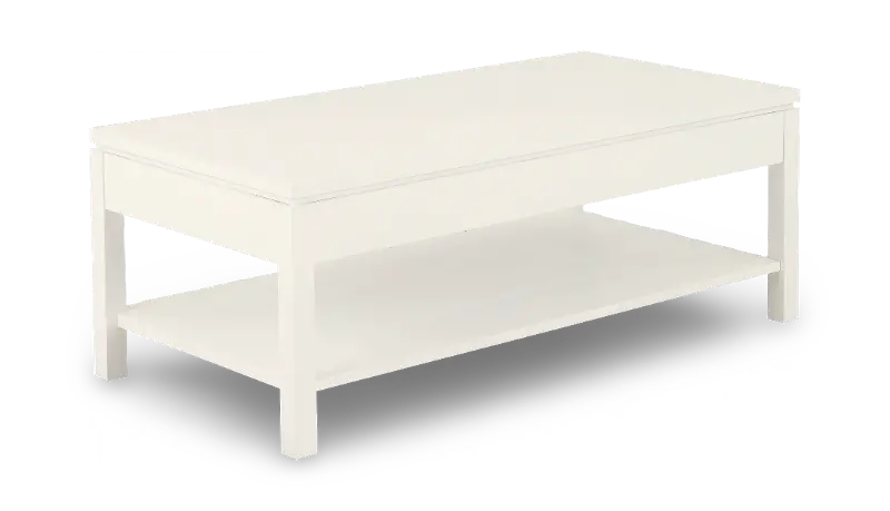 2 West White Coffee Table
