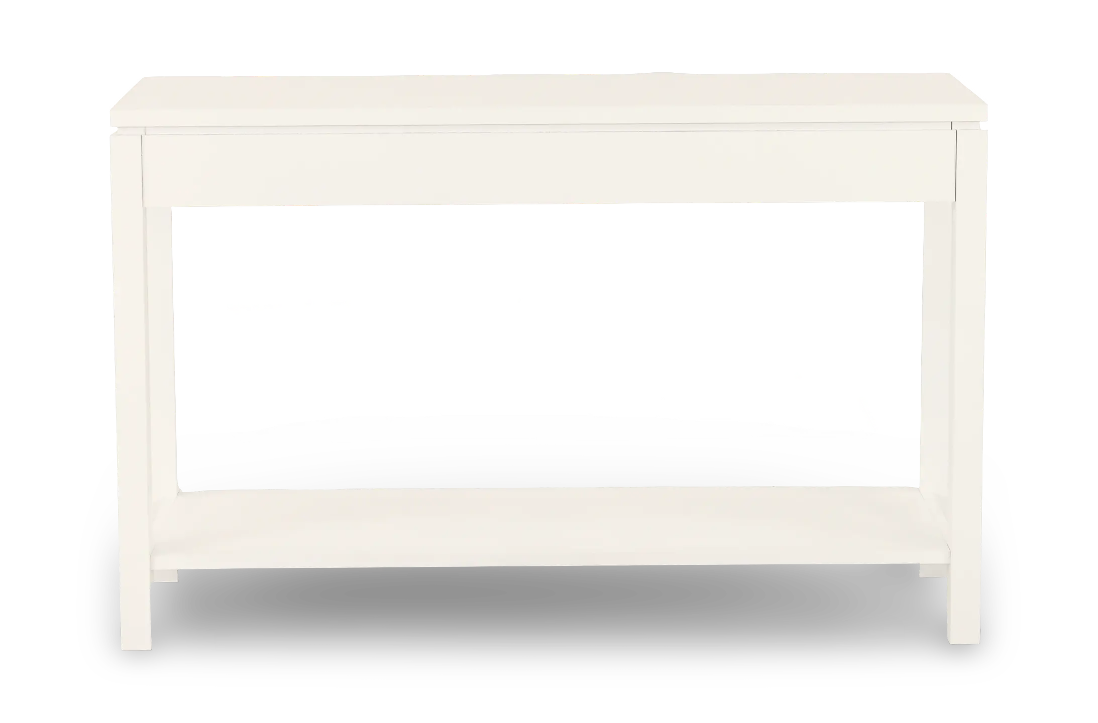 2 West White Sofa Table-4