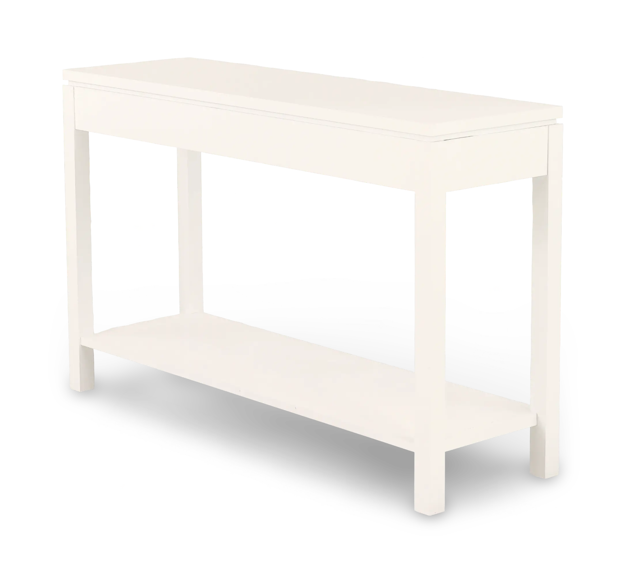 2 West White Sofa Table-5