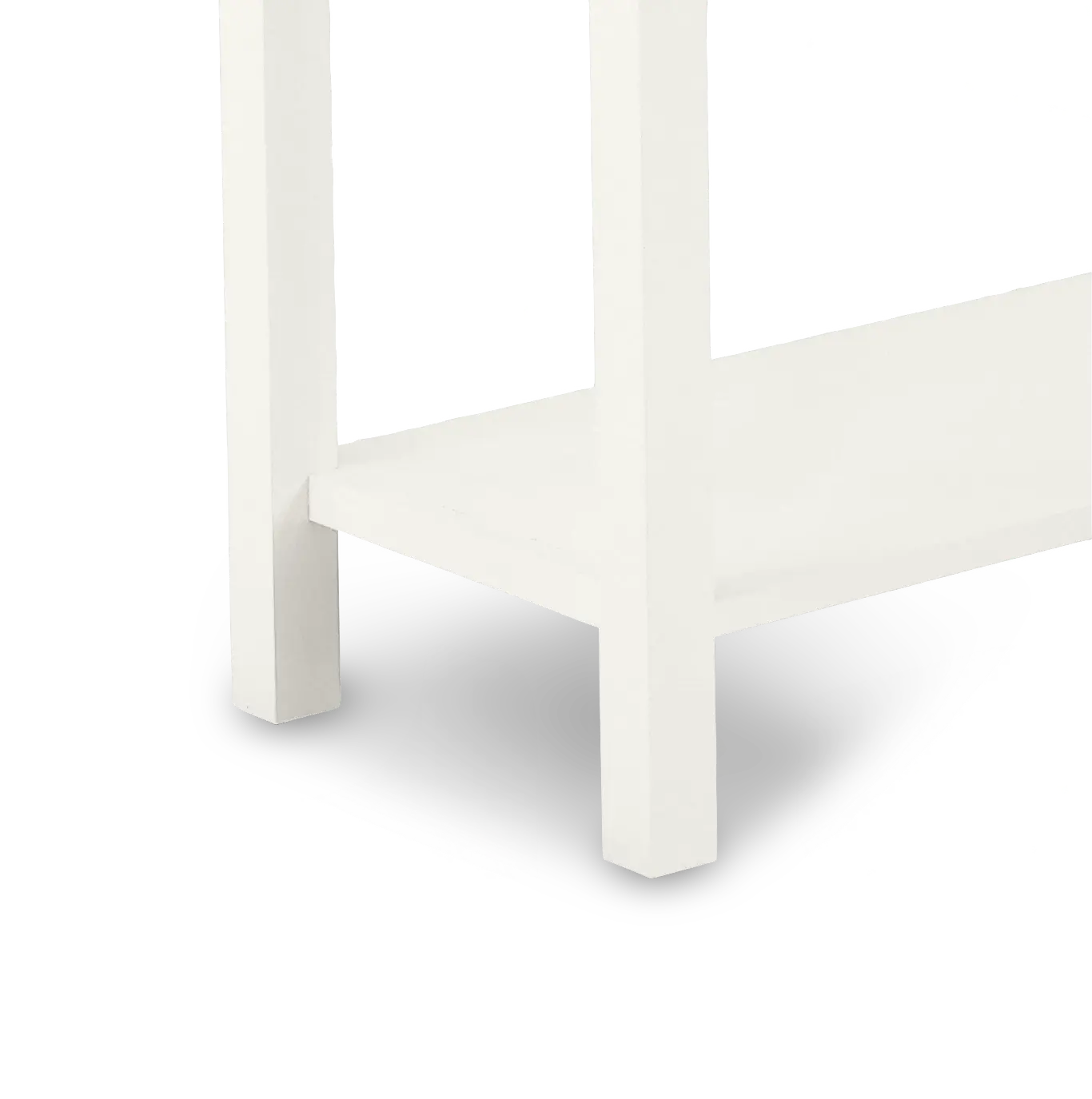 2 West White Sofa Table-6