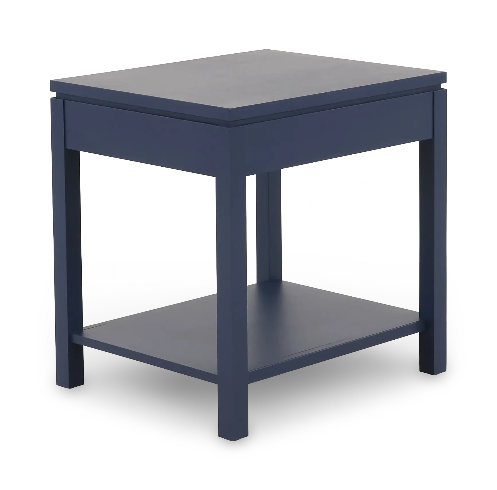 2 West Blue End Table-5
