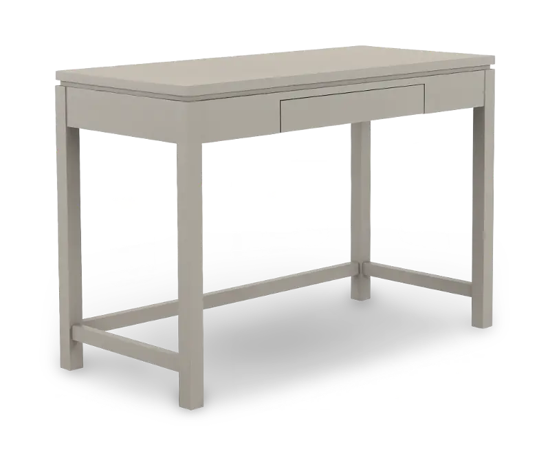 2 West Storm Gray Writing Desk