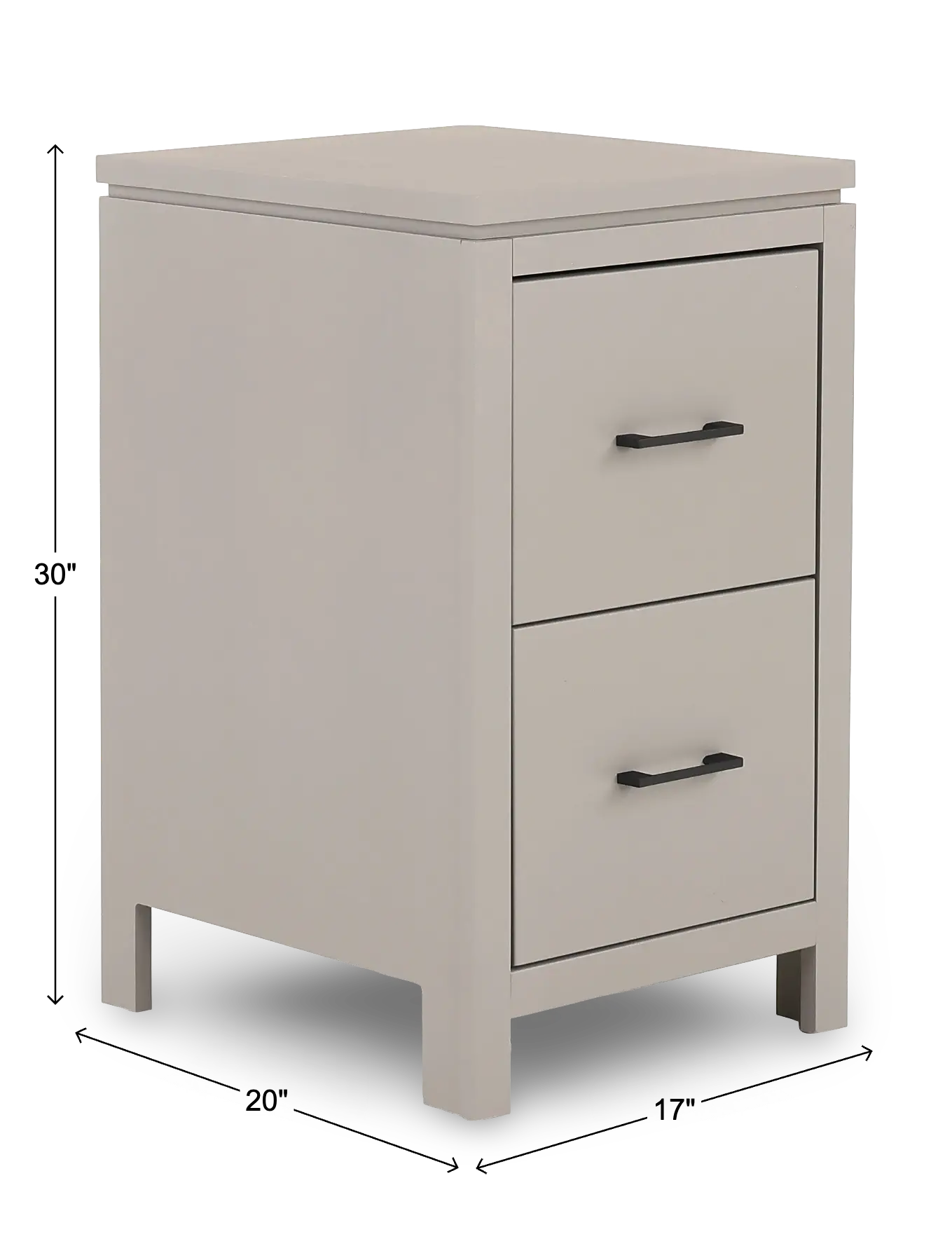 2 West Storm Gray File Cabinet-3