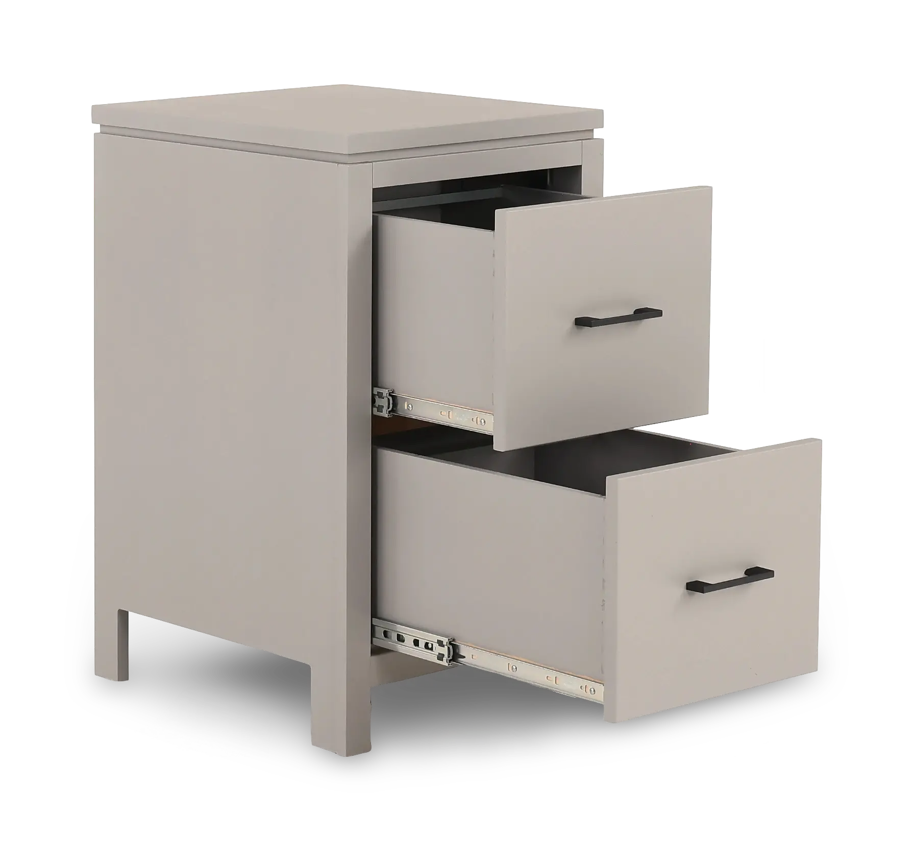 2 West Storm Gray File Cabinet-5