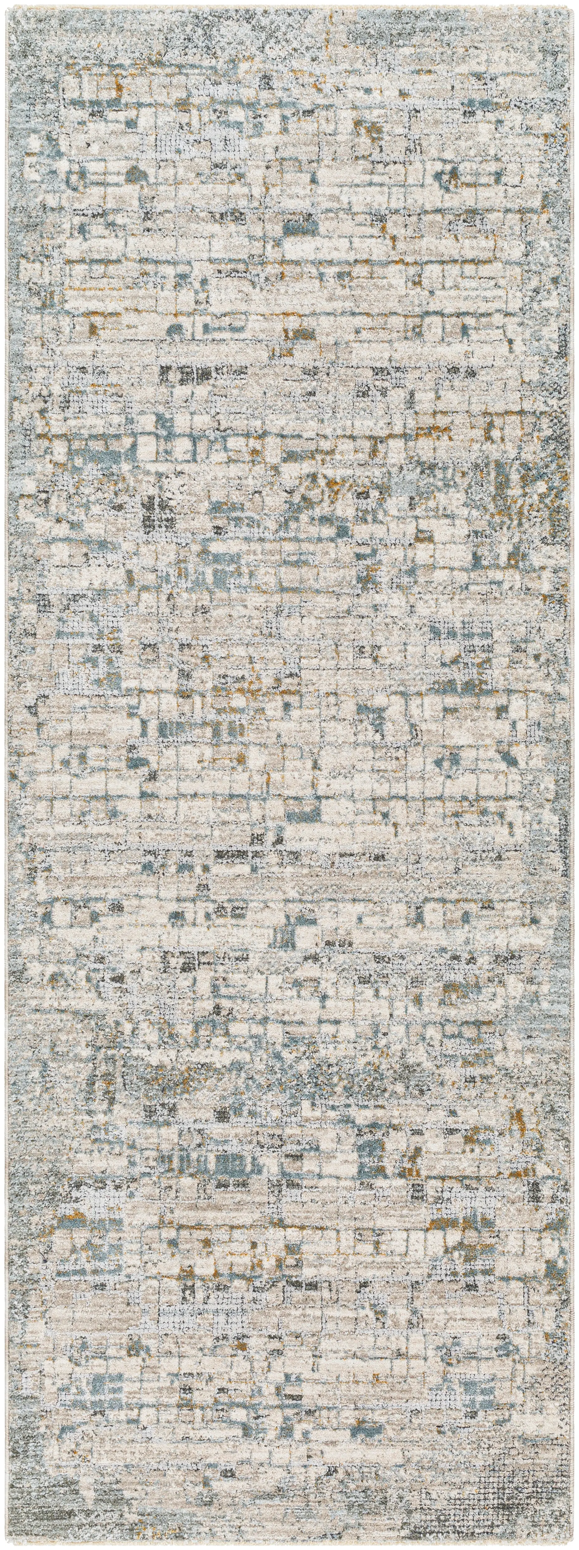 DRE2304-575 Dresden 5 x 8 Beige and Gray Area Rug-5