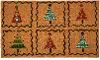 121051729 Christmas Trees Doormat