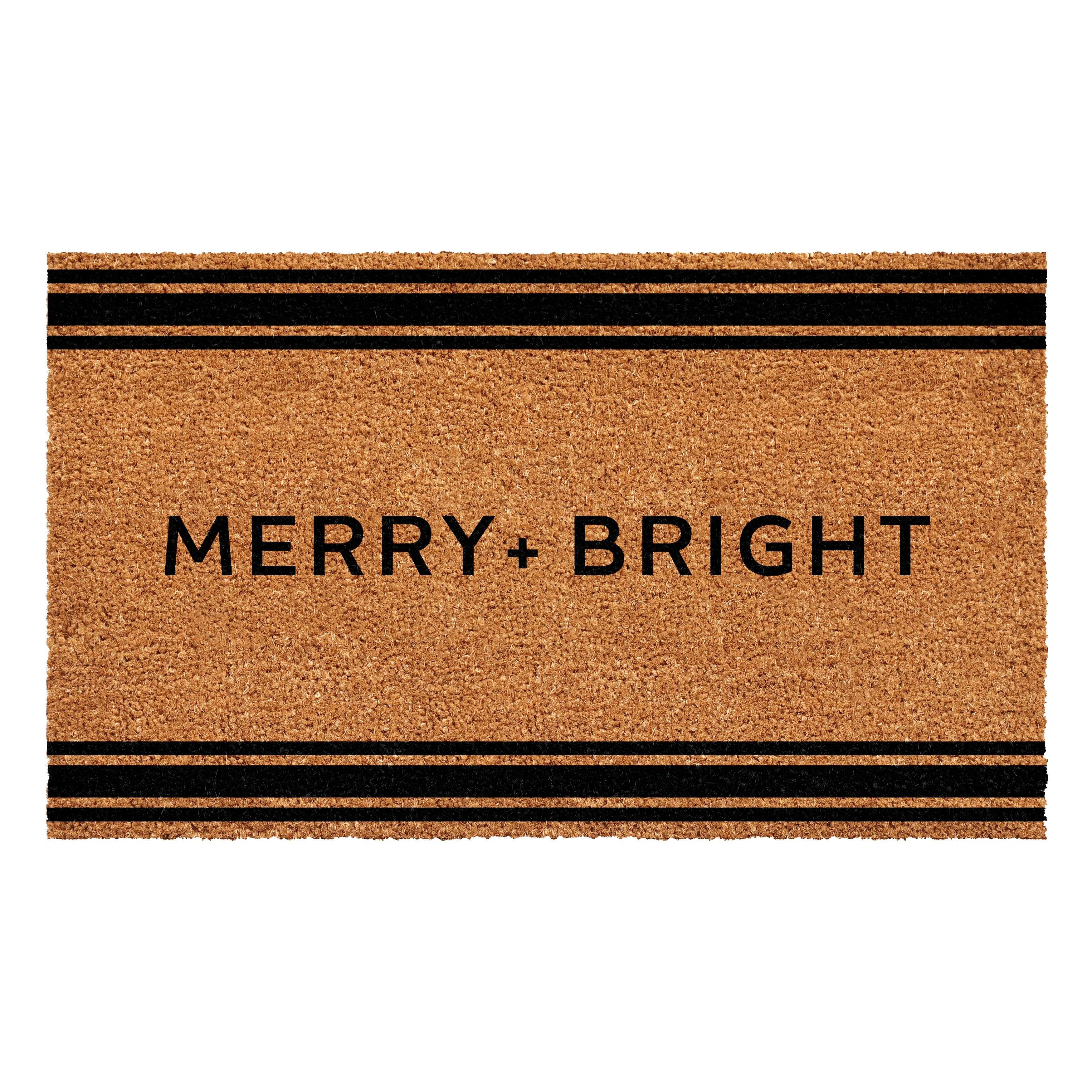 109041729 French Stripe Merry + Bright Doormat 17 x 29 -1