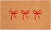 114891729 Red Bows Trio Doormat