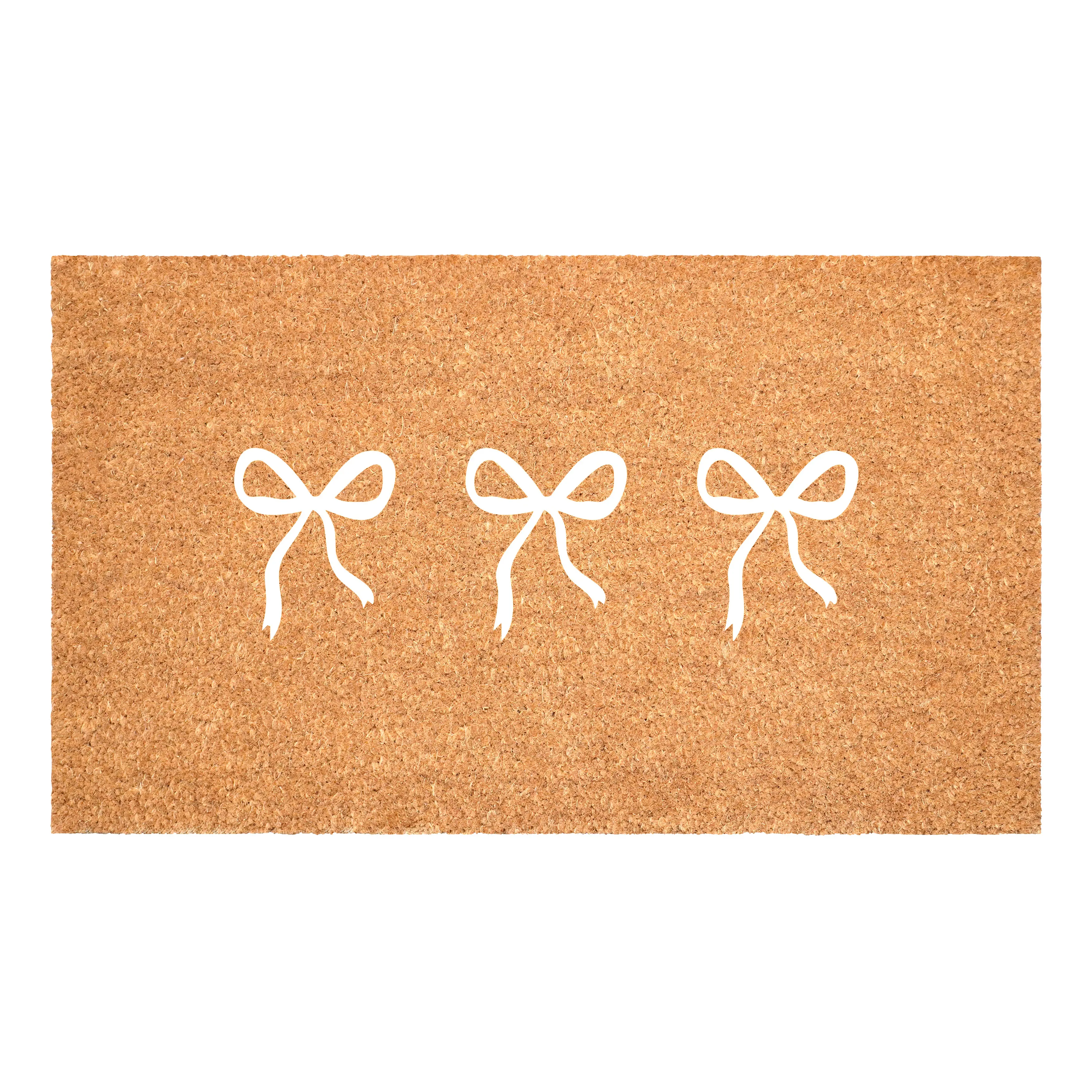 114921729 White Bows Trio Doormat-1