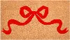 117282436 Pretty Red Bow Doormat