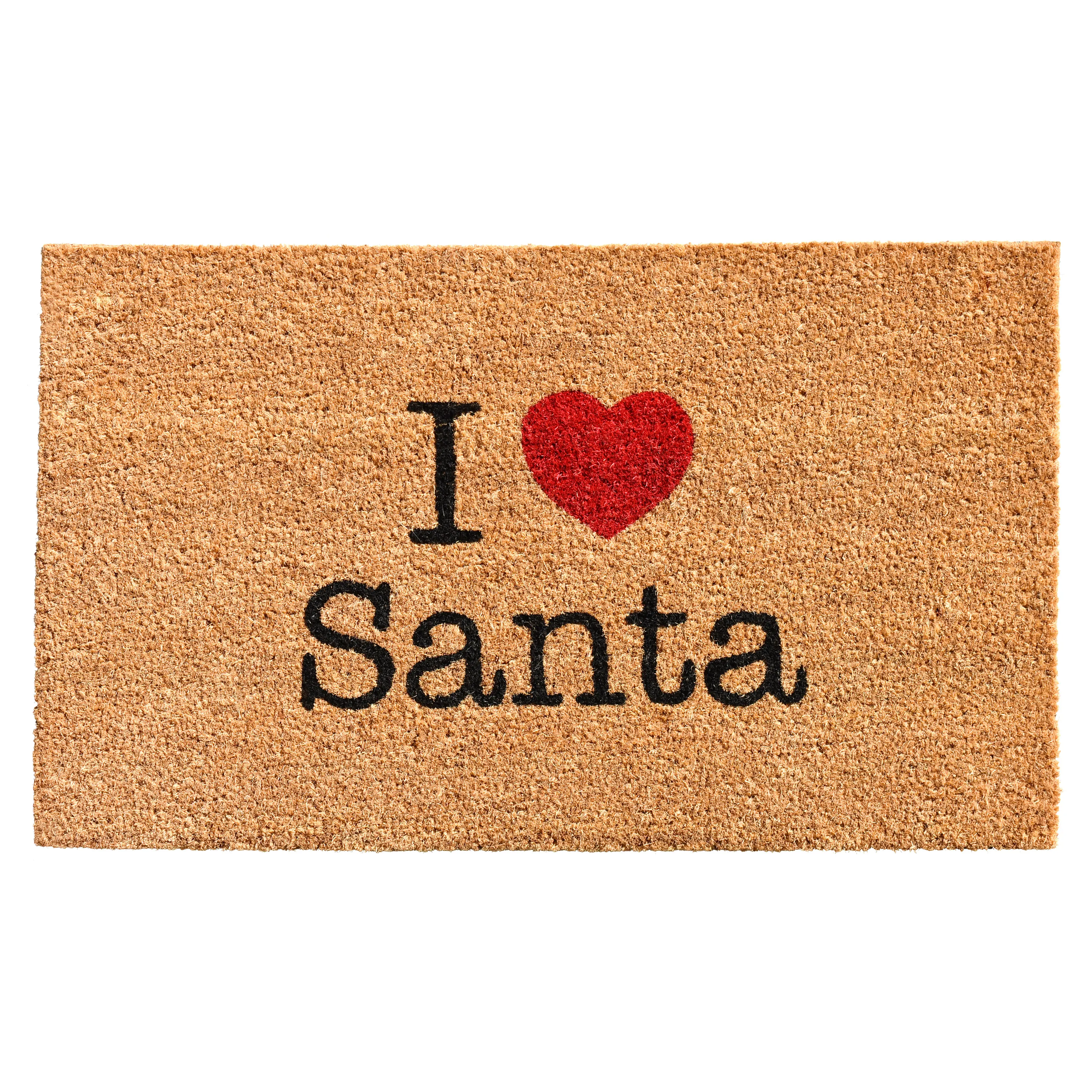 104961729 I Love Santa Doormat-1