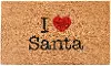 104961729 I Love Santa Doormat