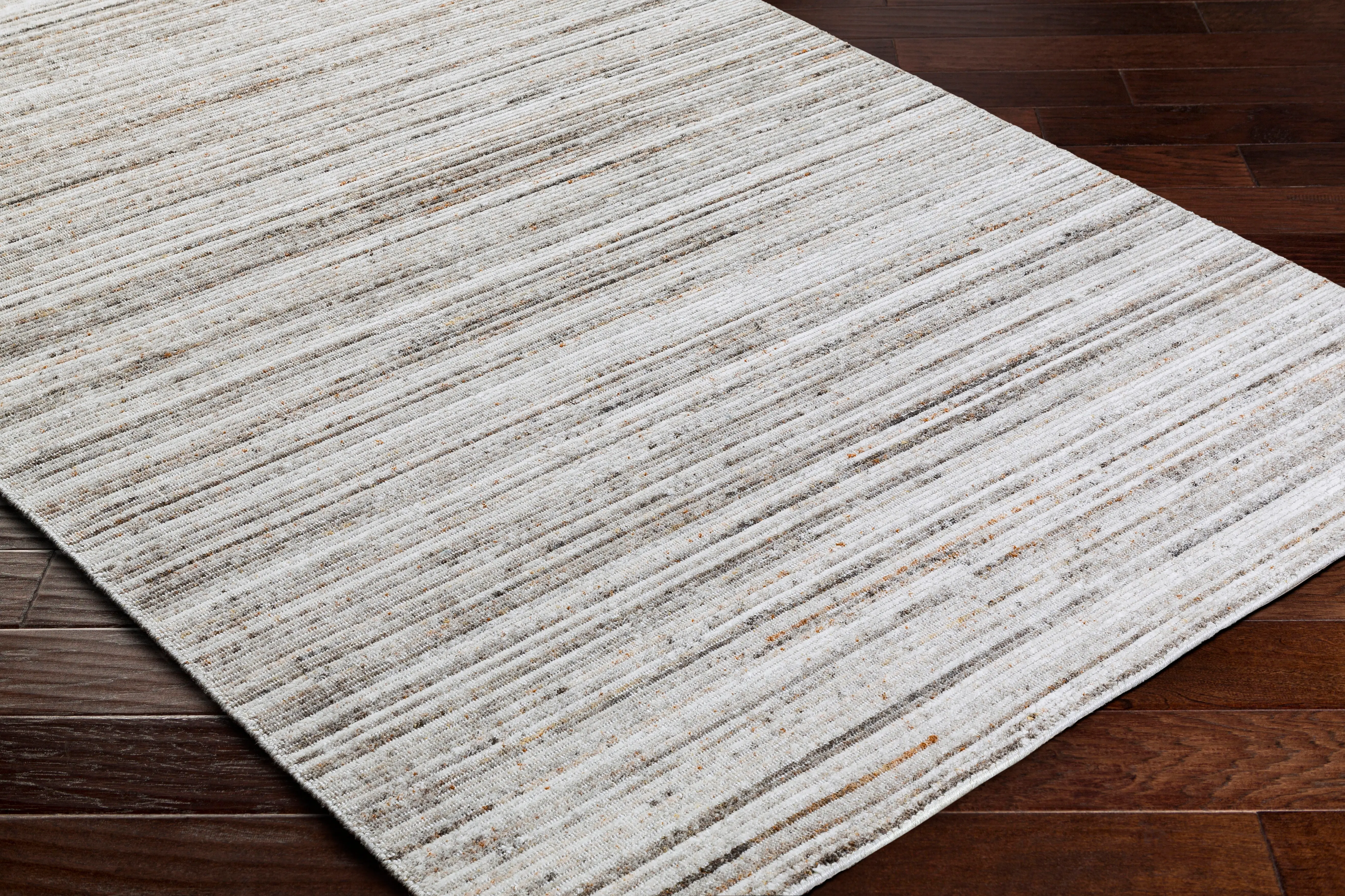 HOL2301-912 Hollister 9 x 12 Gray and Rust Area Rug-3