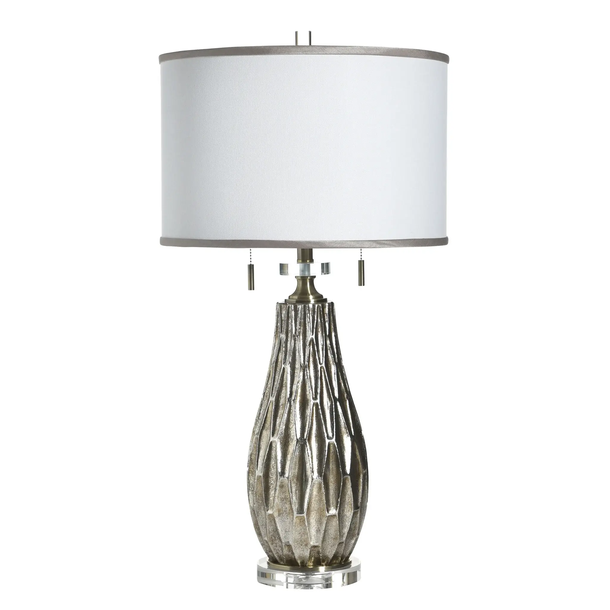 Tamboti Silver Table Lamp-1