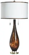 Washed Tortoise Table Lamp