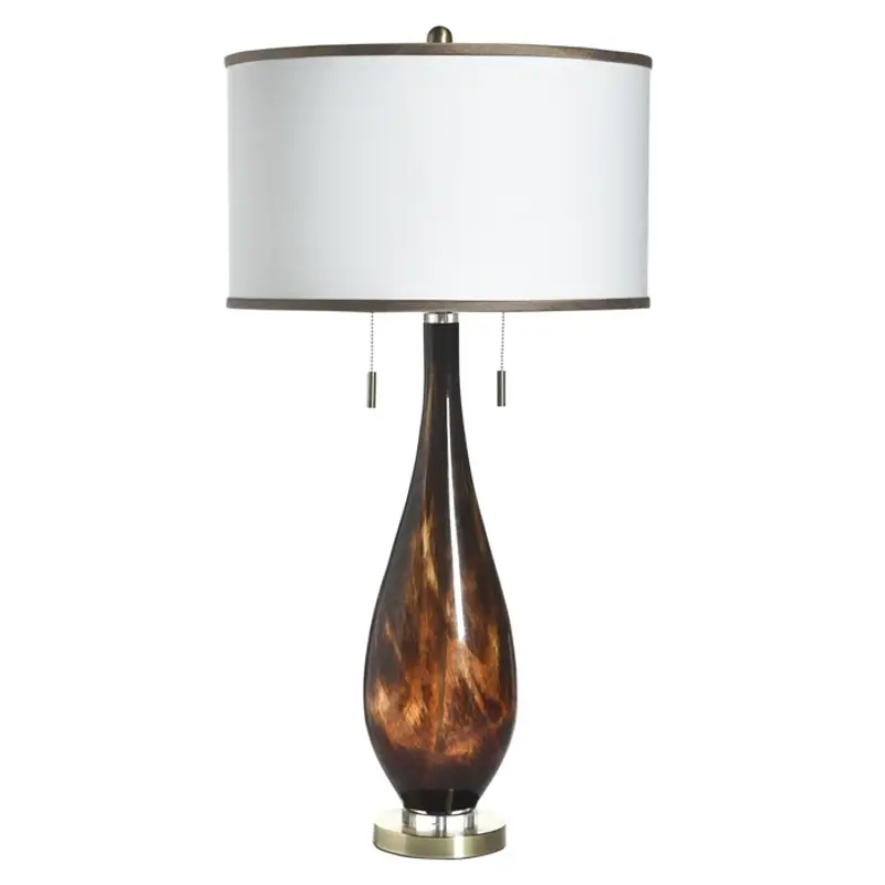 Washed Tortoise Table Lamp