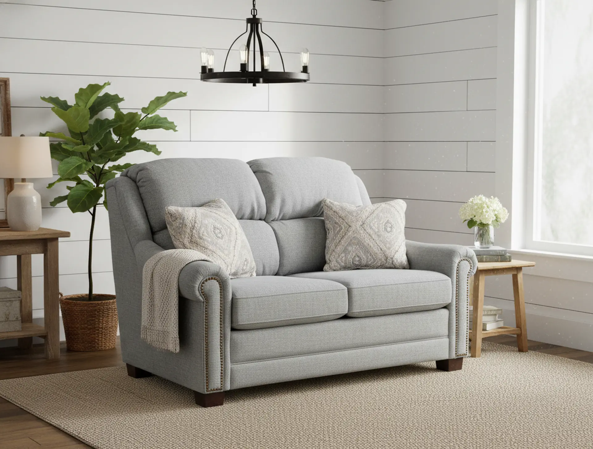 Dawson Gray Loveseat-2