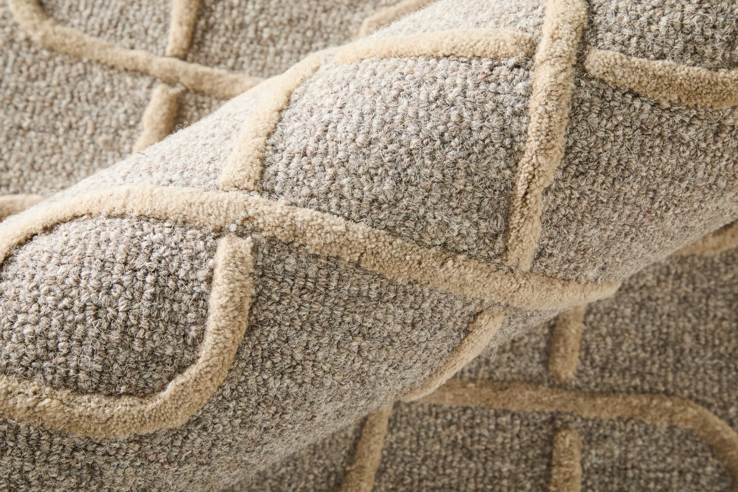Kimball 9 x 12 Gray and Beige Area Rug-6