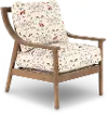 Redra Cottage Woodland Print Accent Chair