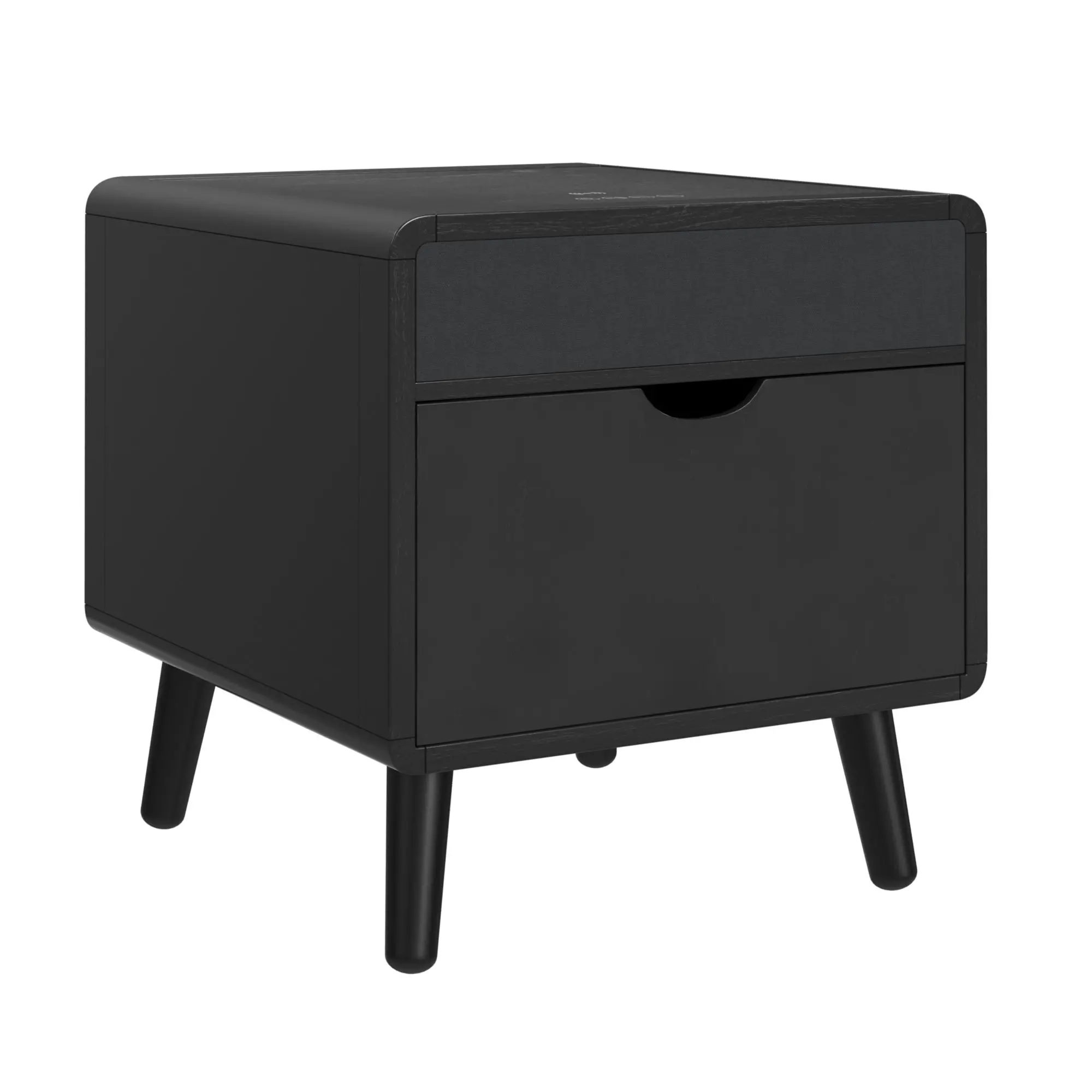 Halo Black Smart End Table-1