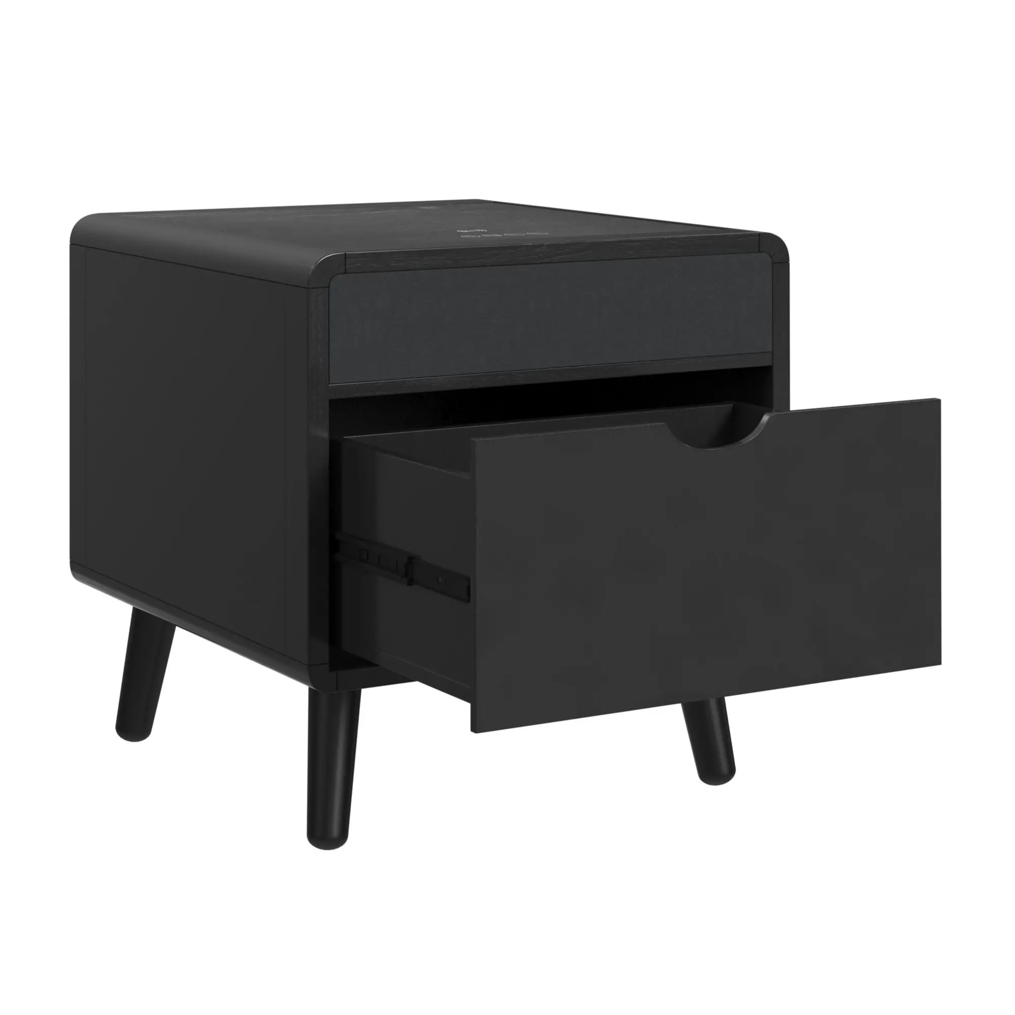 Halo Black Smart End Table-3