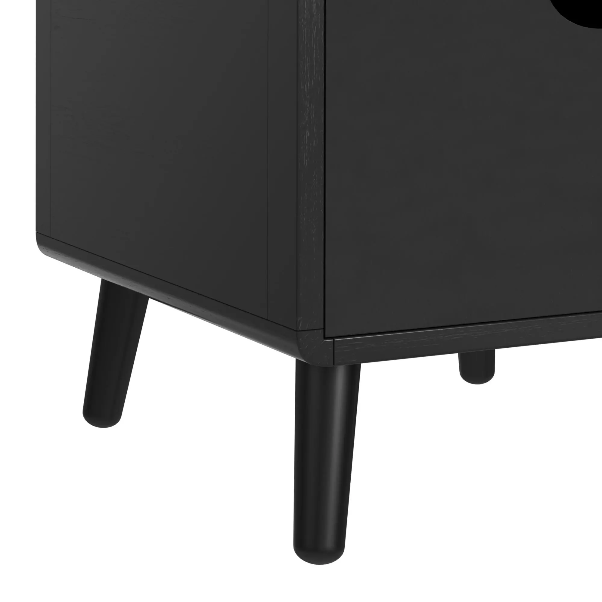 Halo Black Smart End Table-4