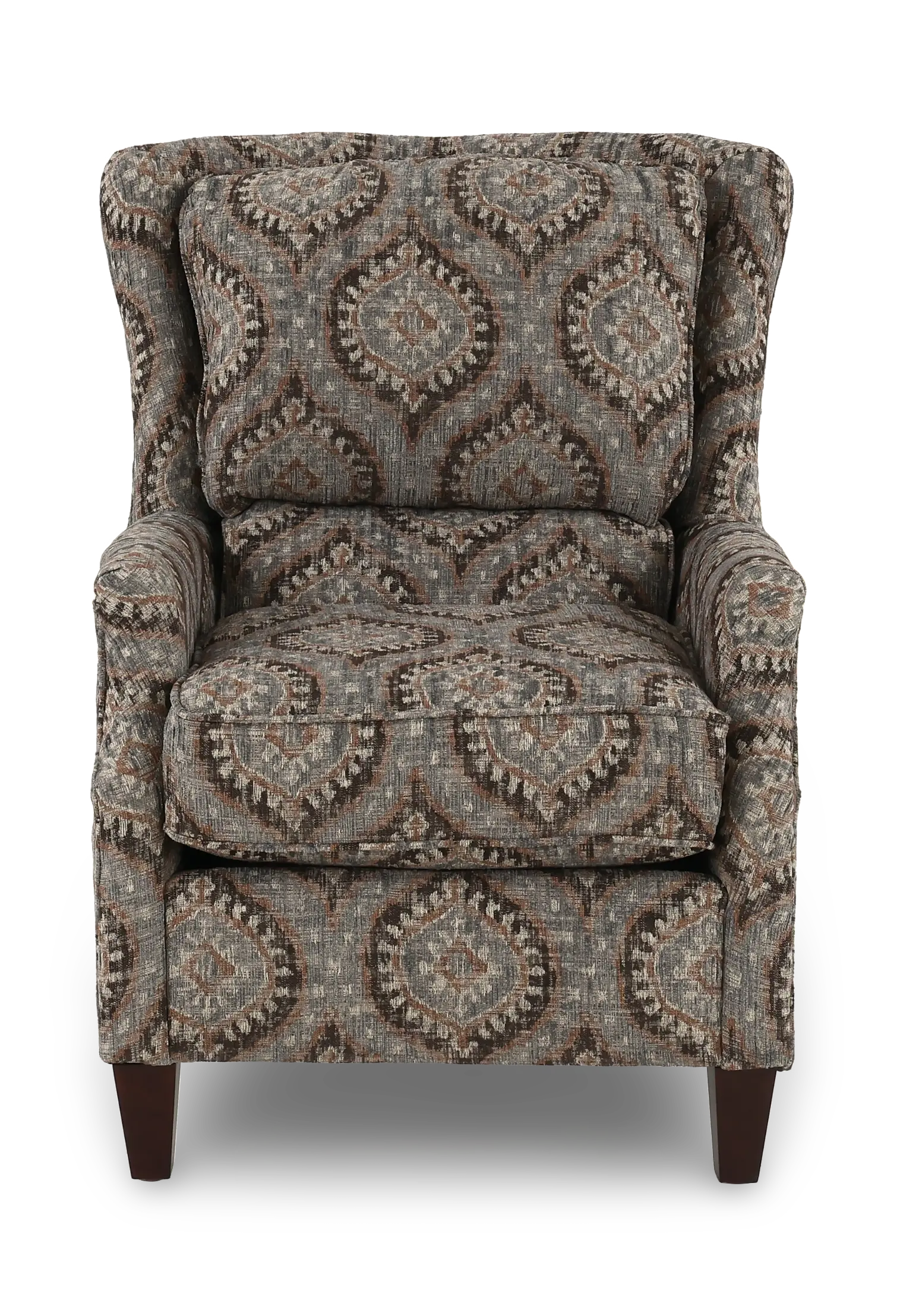 Loren Charcoal Medallion Accent Chair-4