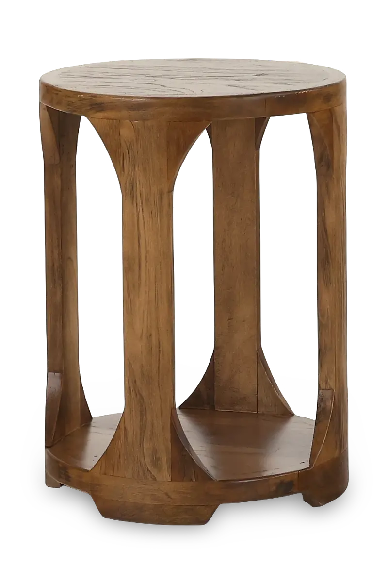 Balam Brown Side Table