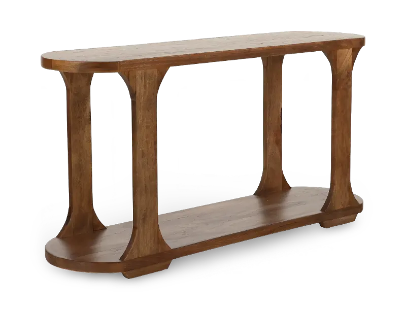 Balam Brown Sofa Table