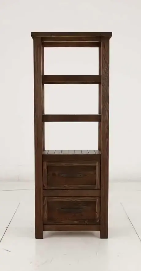 Dutton Brown Bookcase Pier-9