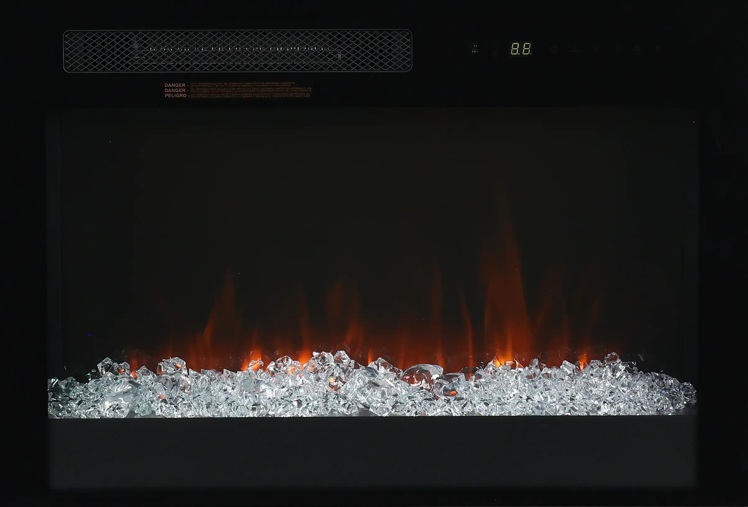 Dutton Brown Fireplace Entertainment Center-7