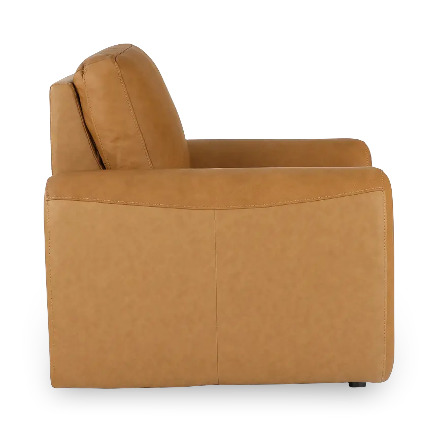 Sonny Camel Brown Leather Power Recliner-6